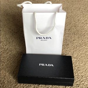 Prada wallet box